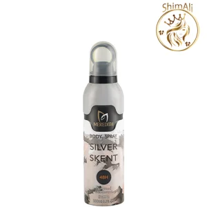 اسپری خوشبو کننده بدن مردانه مردیت مدل Silver Skent