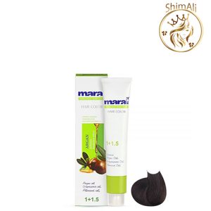 رنگ مو مارال سری دودی شماره 3.1 قهوه ای دودی تیره