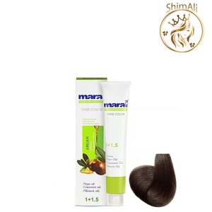 رنگ مو مارال سری دودی شماره 4.1 قهوه ای دودی متوسط