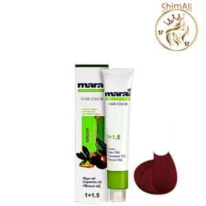 رنگ مو مارال سری قرمز شماره 4.66 اناری