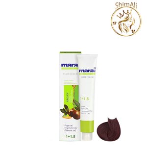 رنگ مو مارال سری ماهگونی شماره 4.68 ماهگونی شرابی متوسط