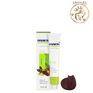 رنگ مو مارال سری ماهگونی شماره 5.68 ماهگونی شرابی روشن