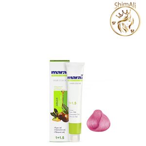 رنگ مو مارال سری ترکیبی شماره 8.601 صورتی باربی