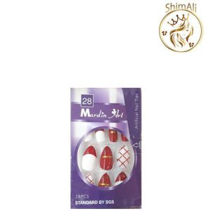 قیمت ناخن مصنوعی 28 عددی ماردین آرت کد14