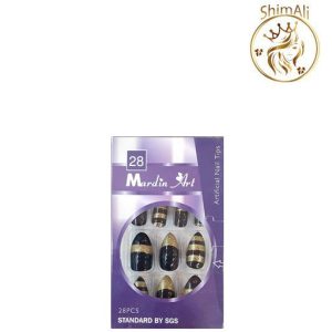 خرید ناخن مصنوعی 28 عددی ماردین آرت کد24