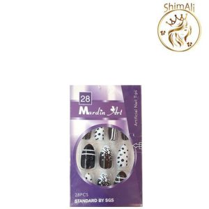 قیمت ناخن مصنوعی 28 عددی ماردین آرت کد33