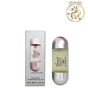 قیمت ادکلن زنانه 212 نقره ای 76 حجم25میل