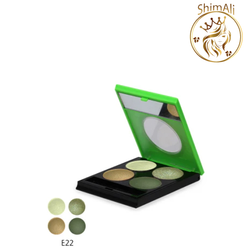 خرید پالت سایه چشم 4 رنگ کالیستا مدل Quattro شماره E22 قیمت پالت سایه چشم 4 رنگ کالیستا مدل Quattro شماره E22