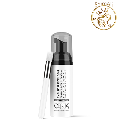 eyelid-eyelash-cerita فوم شستشوى پلک و مژه سریتا حجم 60 میلی لیتر - Image 1