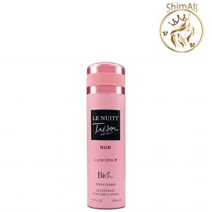 اسپری خوشبو کننده بدن زنانه بیو استار مدل La Nuitt Trisar