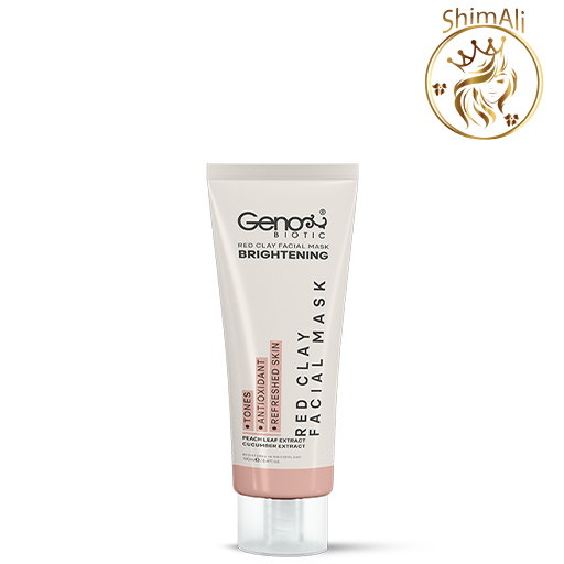 gno-red-clay ماسک خاک رس قرمز(روشن کننده)ژنوبایوتیک - Image 1