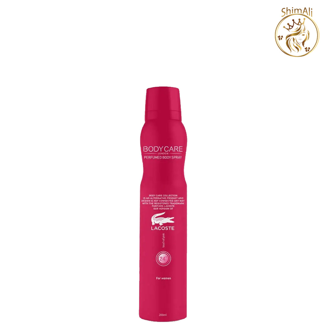 اسپری زنانه لاگوست بادی کر اسپری زنانه لاگوست بادی کر