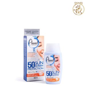 قیمت کرم ضد آفتاب بی‌رنگ پیکسل مناسب پوست خشک