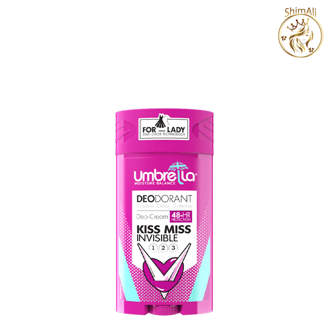 خرید استیک ضد تعریق زنانه آمبرلا مدل KISS MISS قیمت استیک ضد تعریق زنانه آمبرلا مدل KISS MISS