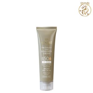 خرید کرم ضد آفتاب SPF 50 سینره رنگ بژ طبیعی مناسب انواع پوست