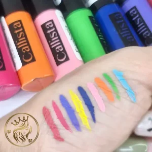 تست خط چشم رنگی کالیستا