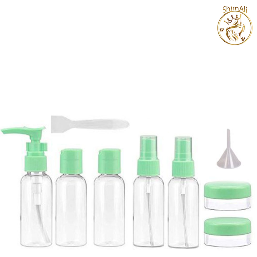 قیمت پک مسافرتی آرایشی بهداشتی 9 تکه کد 8814 خرید پک مسافرتی آرایشی بهداشتی 9 تکه کد 8814