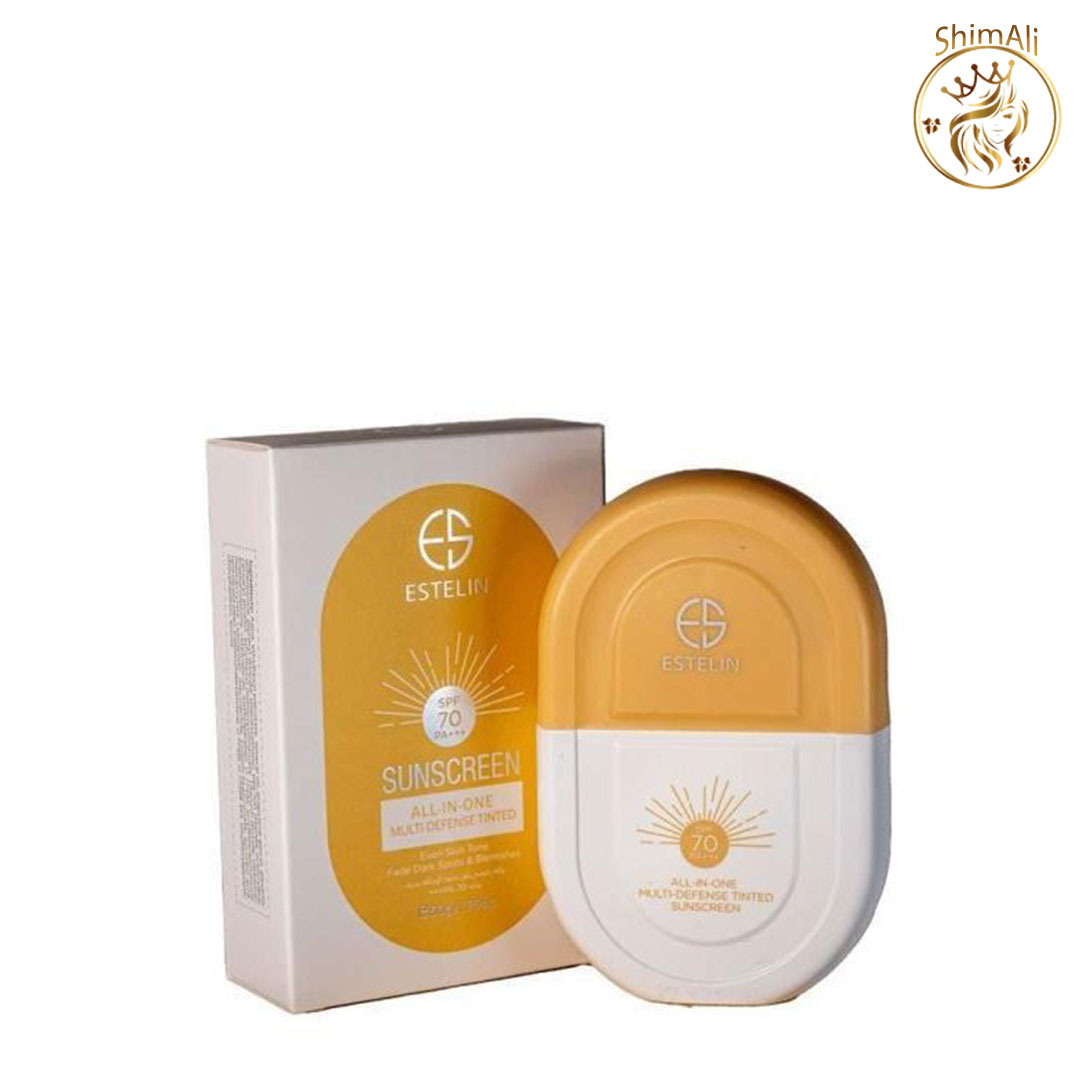 قیمت کرم ضدآفتاب رنگی استیلن SPF 70 مدل All-In-One خرید کرم ضدآفتاب رنگی استیلن SPF 70 مدل All-In-One