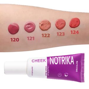 تست رنگ رژگونه مایع نوتریکا