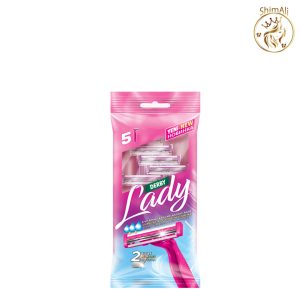 قیمت خودتراش دولبه دربی مدل Lady بسته 5 عددی