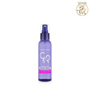 اسپری فیکس آرایش گلدن رز، افزایش دهنده دوام و ماندگاری آرایش عدم ایجاد حس سنگینی و چربی روی پوست صورت اسپری فیکساتور گلدن رز آبرسان پوست و مانع از ایجاد خشکی پوست عدم ایجاد حساسیت و قرمزی برای پوست اسپری فیکس گلدن رز دارای قابلیت خشک شدن سریع و بدون ایجاد حس ماسیدگی مناسب برای استفاده روزانه و آرایش های غلیظ حتی افزایش دوام آرایش حجم 120 میل