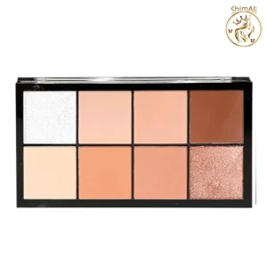 پالت کانتور و هایلایتر ۸ رنگ شماره 01